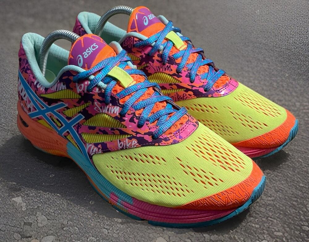 ASICS Gel-Noosa Triathlon Running Shoes Womens Size 10 Light Use Fast Shipping